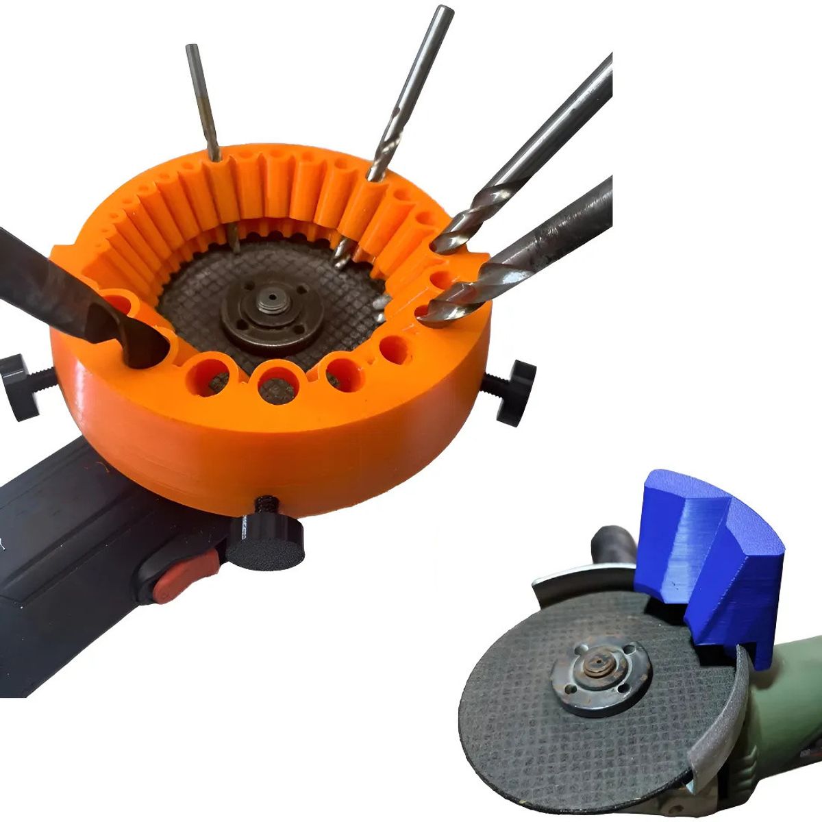 Afilador De Brocas Multiusos Compatible Con Amoladoras Angular 125 mm, marca KUANGYE - Foto Principal
