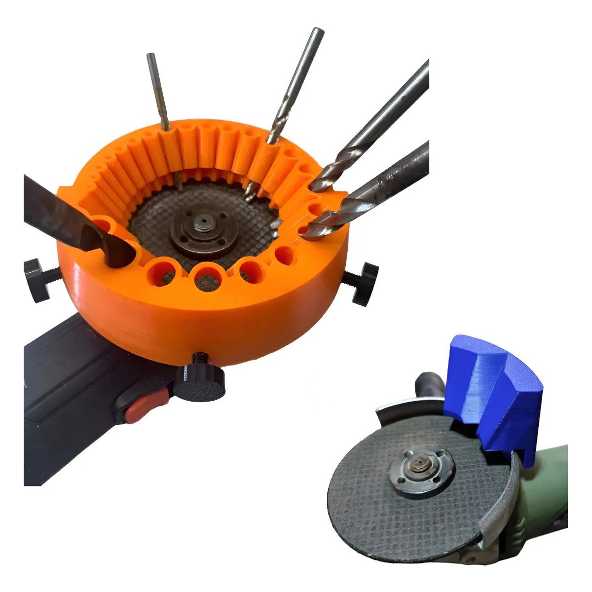 Afilador De Brocas Multiusos Compatible Con Amoladoras Angular 125 mm, marca KUANGYE - Foto Principal