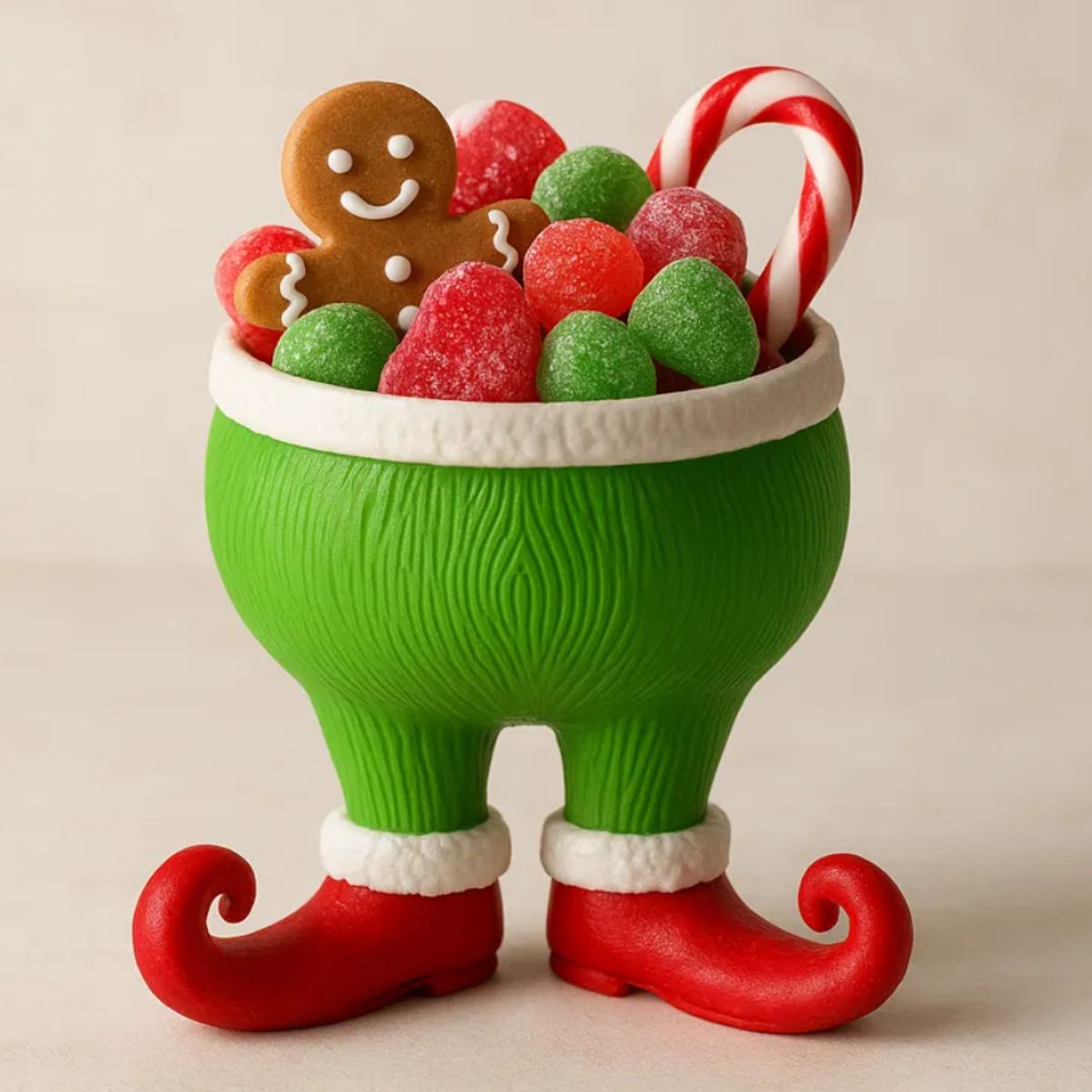 GENERICO - Decoración Navidad - Cuenco Grinch