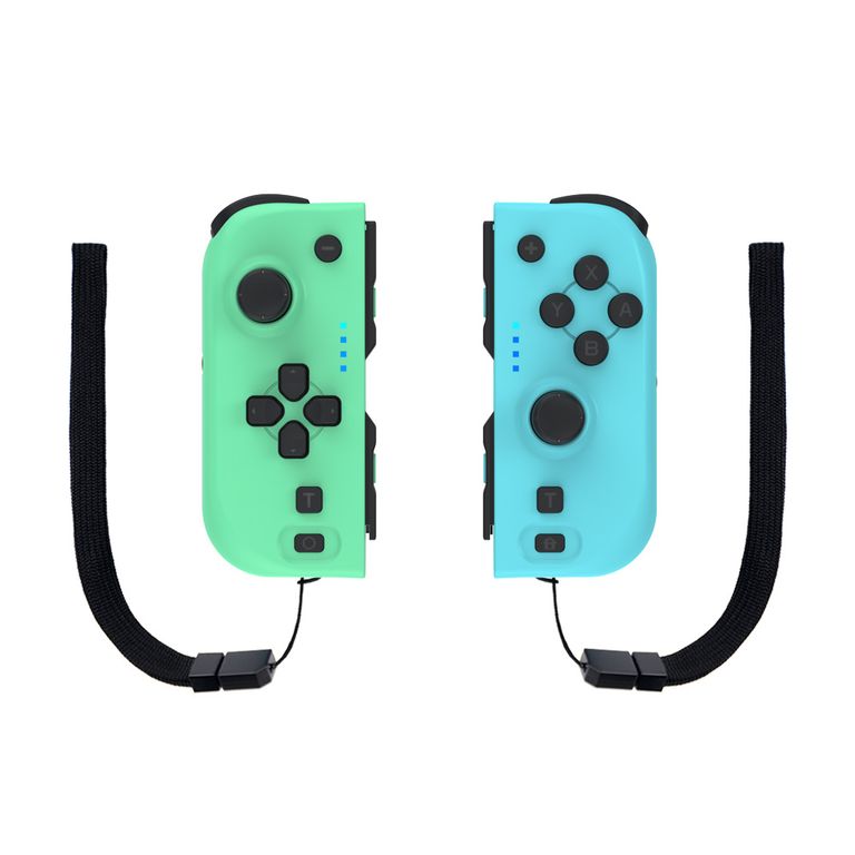 DOBE Joypad Color Verde Azul de Animal Crossing para Switch