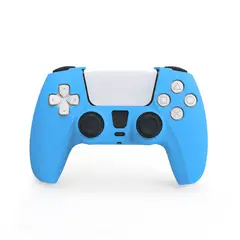 DOBE - Funda para Mando PS5 Colore Azul Suave y Transpirable