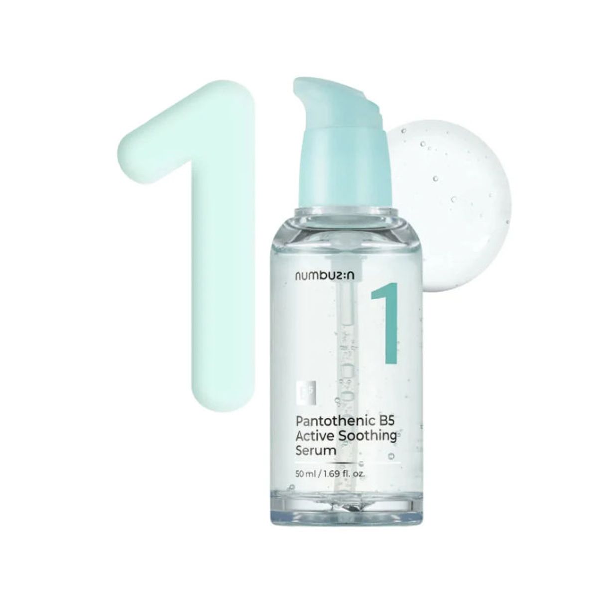 NUMBUZIN - Serum Soothing Anti-Acné Vitamina B5 Cosmético Coreano 50 ml