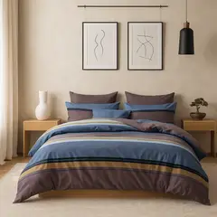 ARMONIA - Sábana Plaza y Media 800 Hilos Diseño Americano 839D