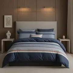 ARMONIA - Sábana 1½ Plazas 800 Hilos Diseño Americano 838C 7EF