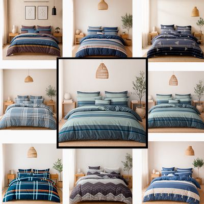 Imagen 2 del producto Sábana 1½ Plazas 800 Hilos Diseño Americano 834D 7EF