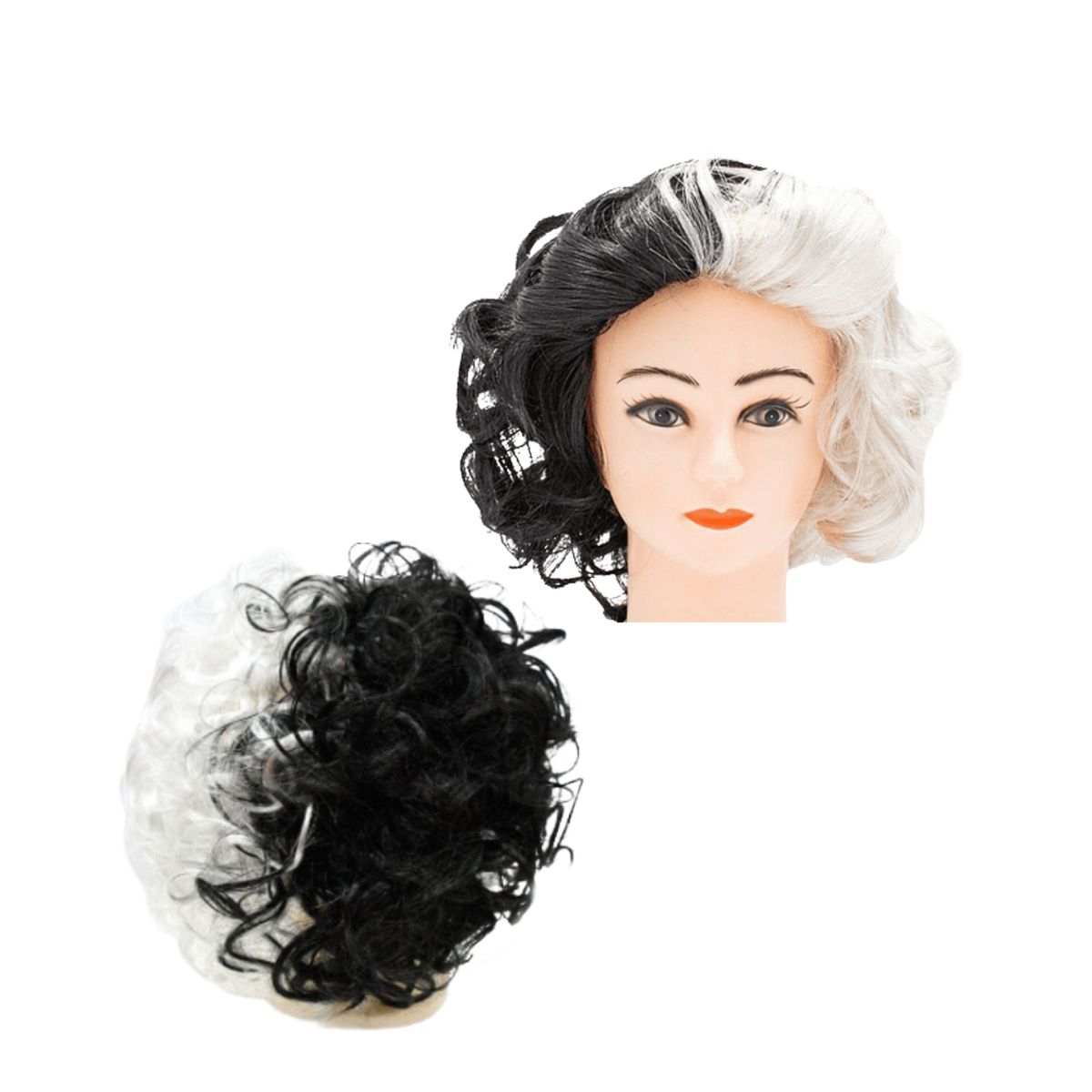 GENERICO - Set Disfraz Cruella De Vil Cosplay