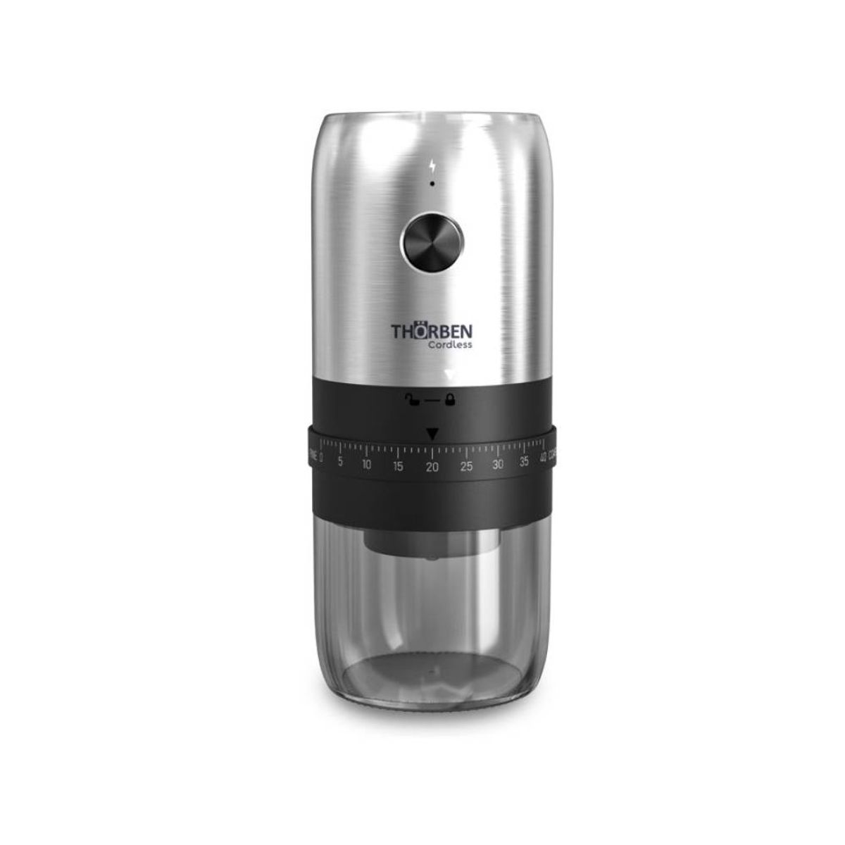 THORBEN - Molinillo de Café Thorben USB Inox Professional Coffee Grinder