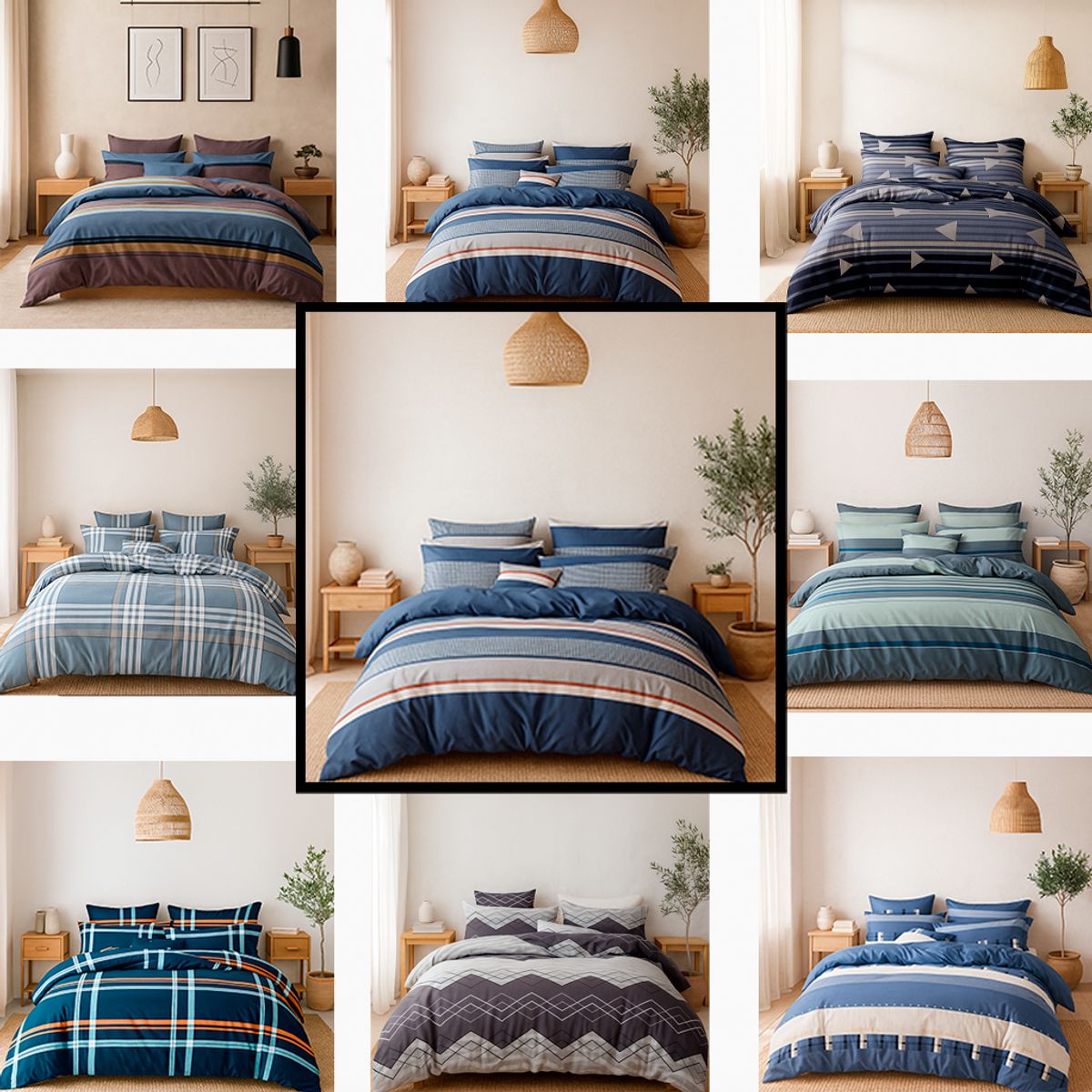 ARMONIA - Sábana 1½ Plazas 800 Hilos Diseño Americano 836F 7EF