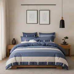 ARMONIA - Sábana 1½ Plazas 800 Hilos Diseño Americano 835J 7EF