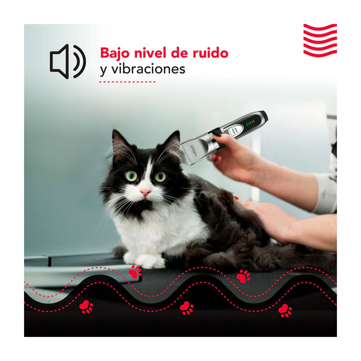 THORBEN - Máquina Corta Pelo Thorben Cordless Usb Pet Clipper