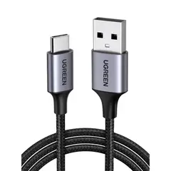 UGREEN - Cable Usb-C A Usb-A 3A 2M Reforzado Negro Us288