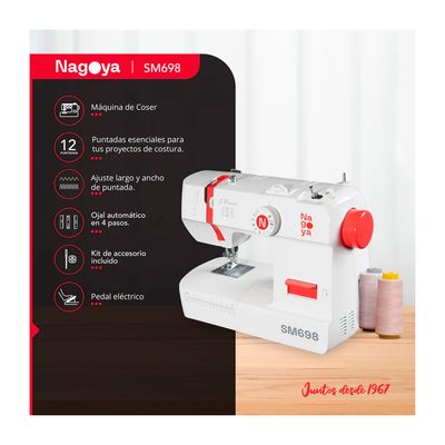 Imagen 2 del producto Maquina de Coser SM698 12 Puntadas
