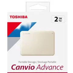 TOSHIBA - Disco Duro Externo Canvio Advance 2TB HDTCA20XW3AA