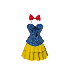 GENERICO - Disfraz Princesas Sexys Mujer Cosplay Blancanieves M