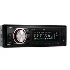 GENERICO - Radio Auto 1 DIN Bluetooth - MP3 USB Aux SD - Manos Libres - Pantalla Digital