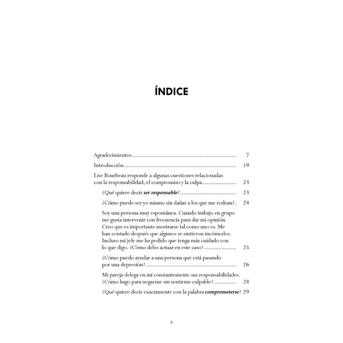 SIRIO EDITORIAL - Responsabilidad, compromiso y culpa