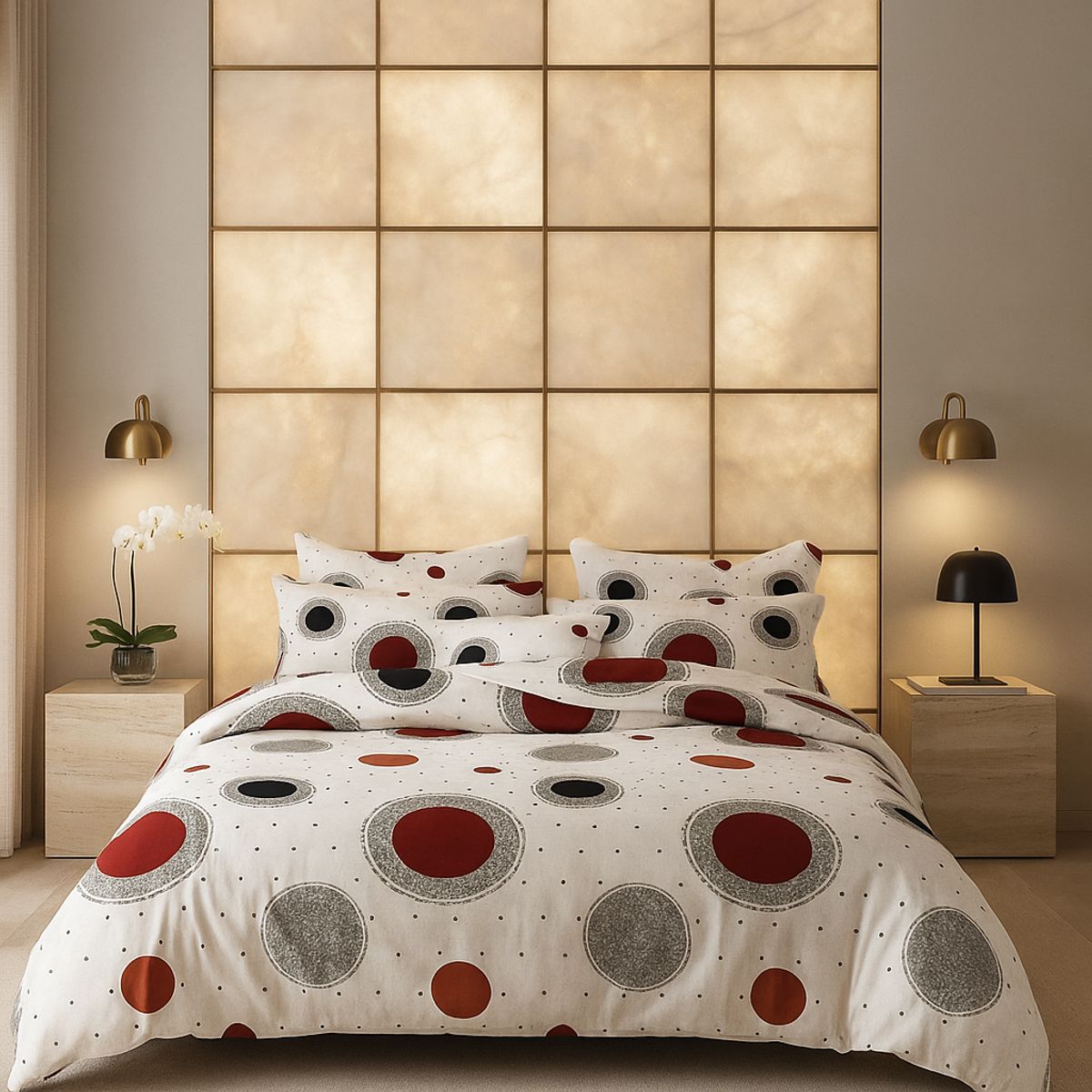 ARMONIA - Sábana 1½ Plazas 800 Hilos Diseño Americano 840E 7EF