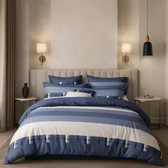 ARMONIA - Sábana 1½ Plazas 800 Hilos Diseño Americano 831E 7EF