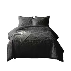 GENERICO - CUBRECAMA QUILT VERANO DELGADO NO ACOLCHADO 2 PLAZAS