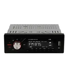 AIWA - Radio Auto 1 Din Bluetooth Mp3 Usb App Music Negro