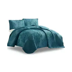 GENERICO - CUBRECAMA QUILT TUFTING DE LUJO SUAVE KING