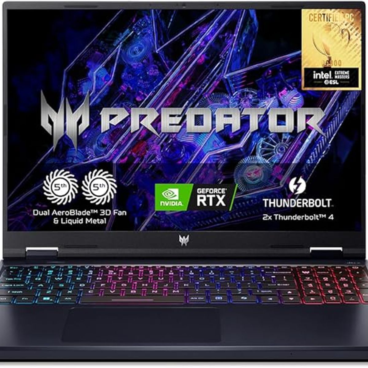 ACER - Notebook Gamer Acer Predator Helios Neo Intel Core Ultra 9 32GB 1TB SSD RTX 5070 Ti