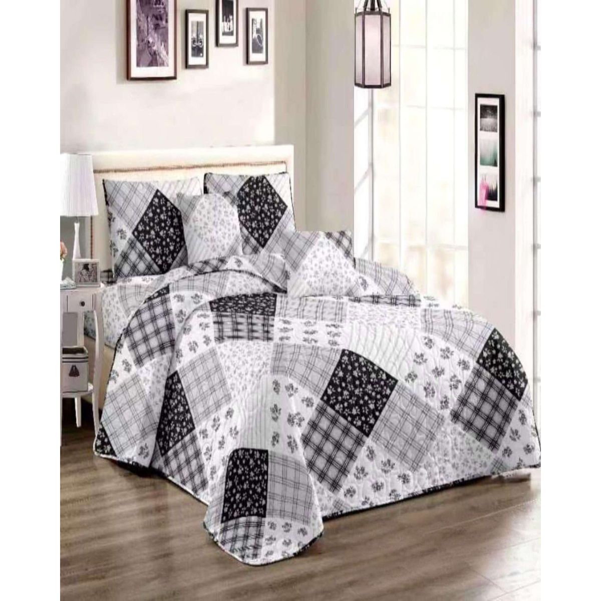 GENERICO - Cobertor Colcha Quilt de Verano king