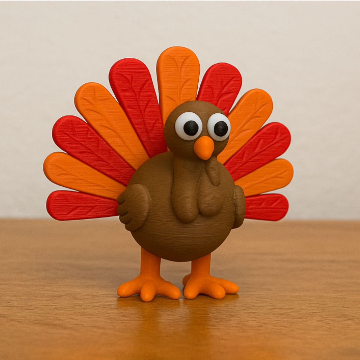 GENERICO - Figura Decorativa- Pavo de Acción de Gracias