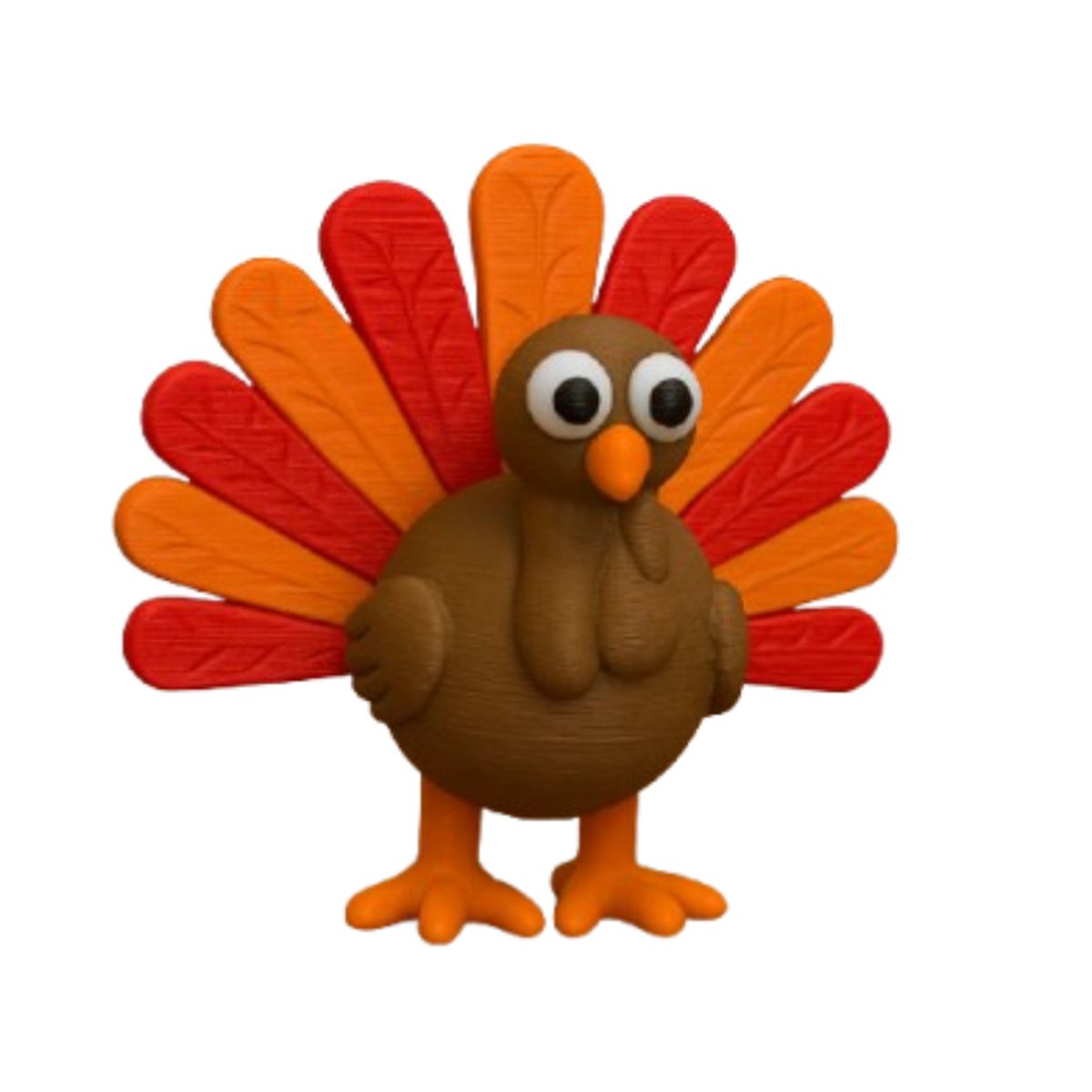 GENERICO - Figura Decorativa- Pavo de Acción de Gracias