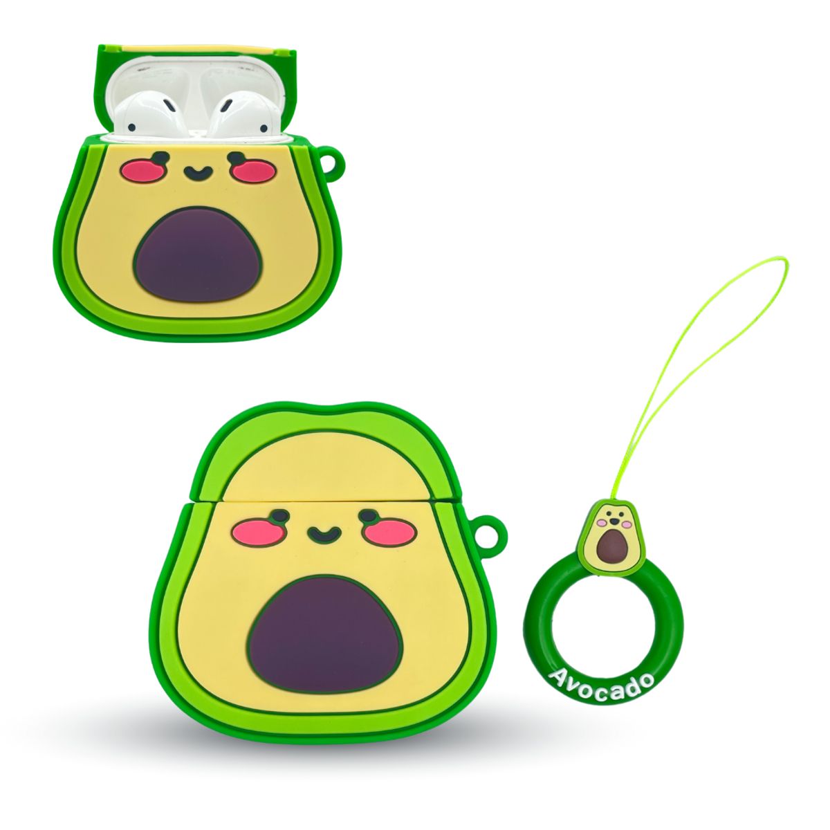 TECNOPALACE - Funda Carcasa Estuche Con Diseño Premium Para AirPods 1/ 2 - N3