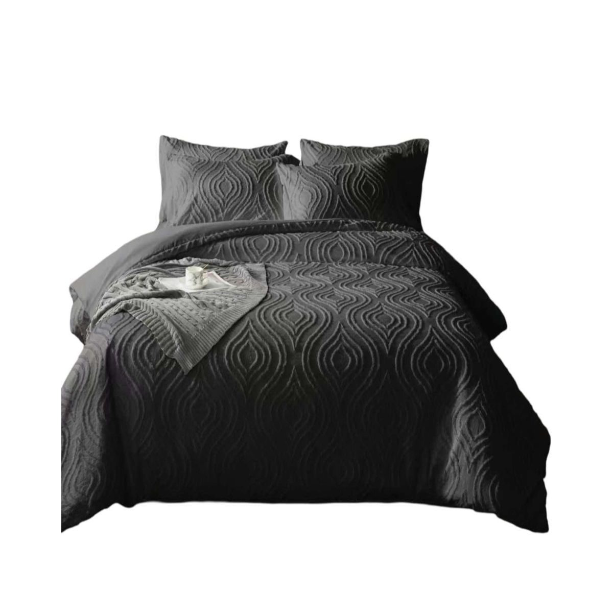 GENERICO - CUBRECAMA QUILT VERANO DELGADO NO ACOLCHADO KING