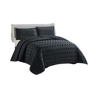 CUBRECAMA QUILT TUFTING DE LUJO SUAVE KING