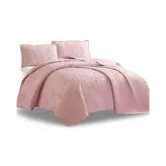 GENERICO - CUBRECAMA QUILT TUFTING DE LUJO SUAVE 2 PLAZAS