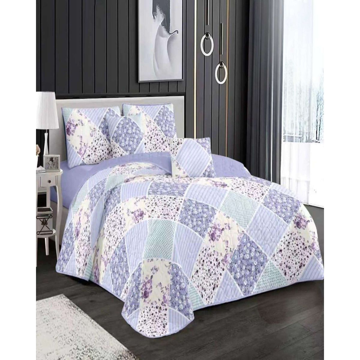 GENERICO - Cobertor Colcha Quilt de Verano king