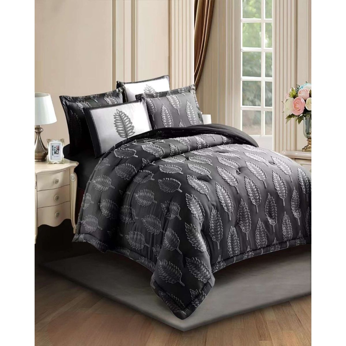 GENERICO - Cobertor Colcha Quilt de Verano DELGADO NO ACOLCHADO KING