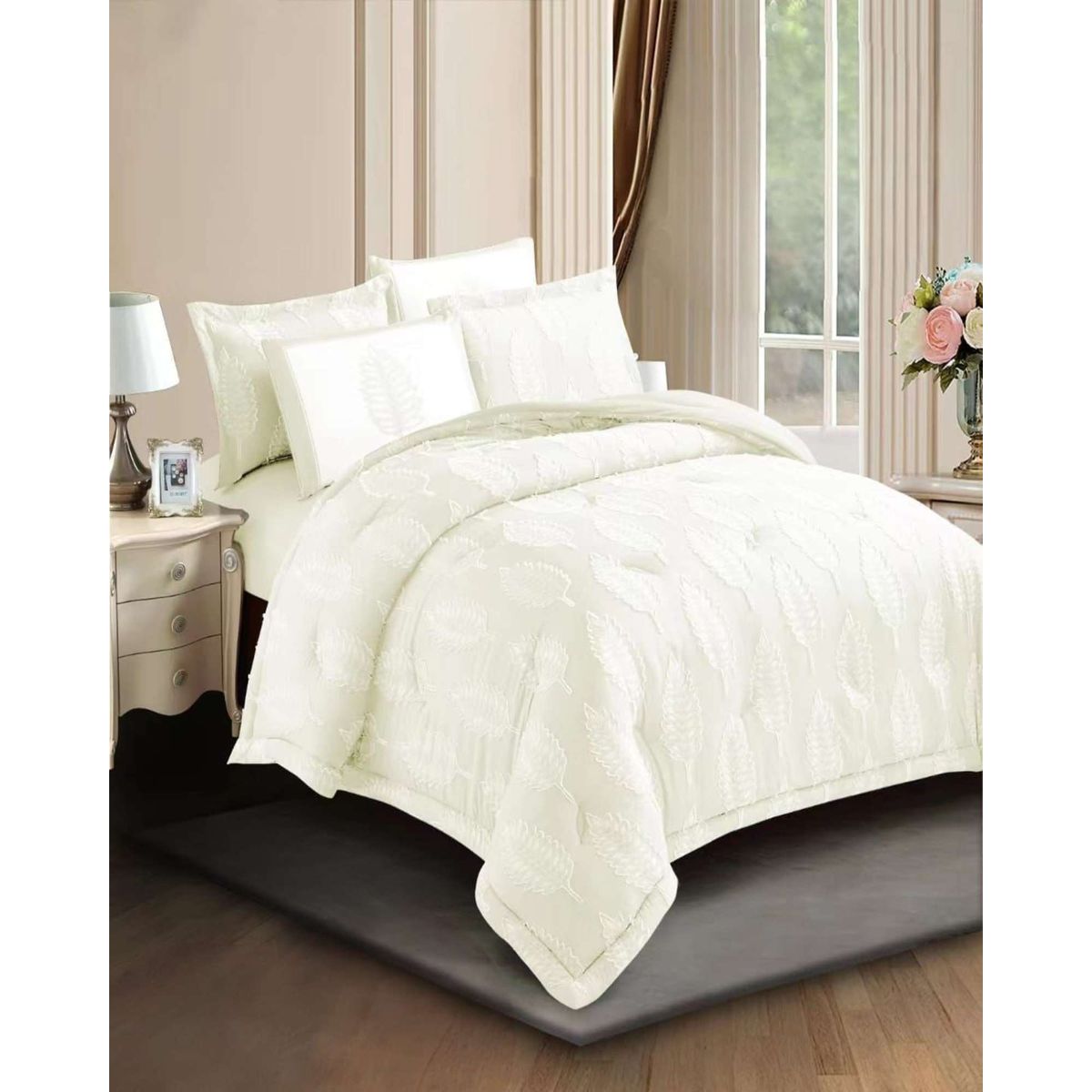 GENERICO - Cobertor Colcha Quilt de Verano DELGADO NO ACOLCHADO KING