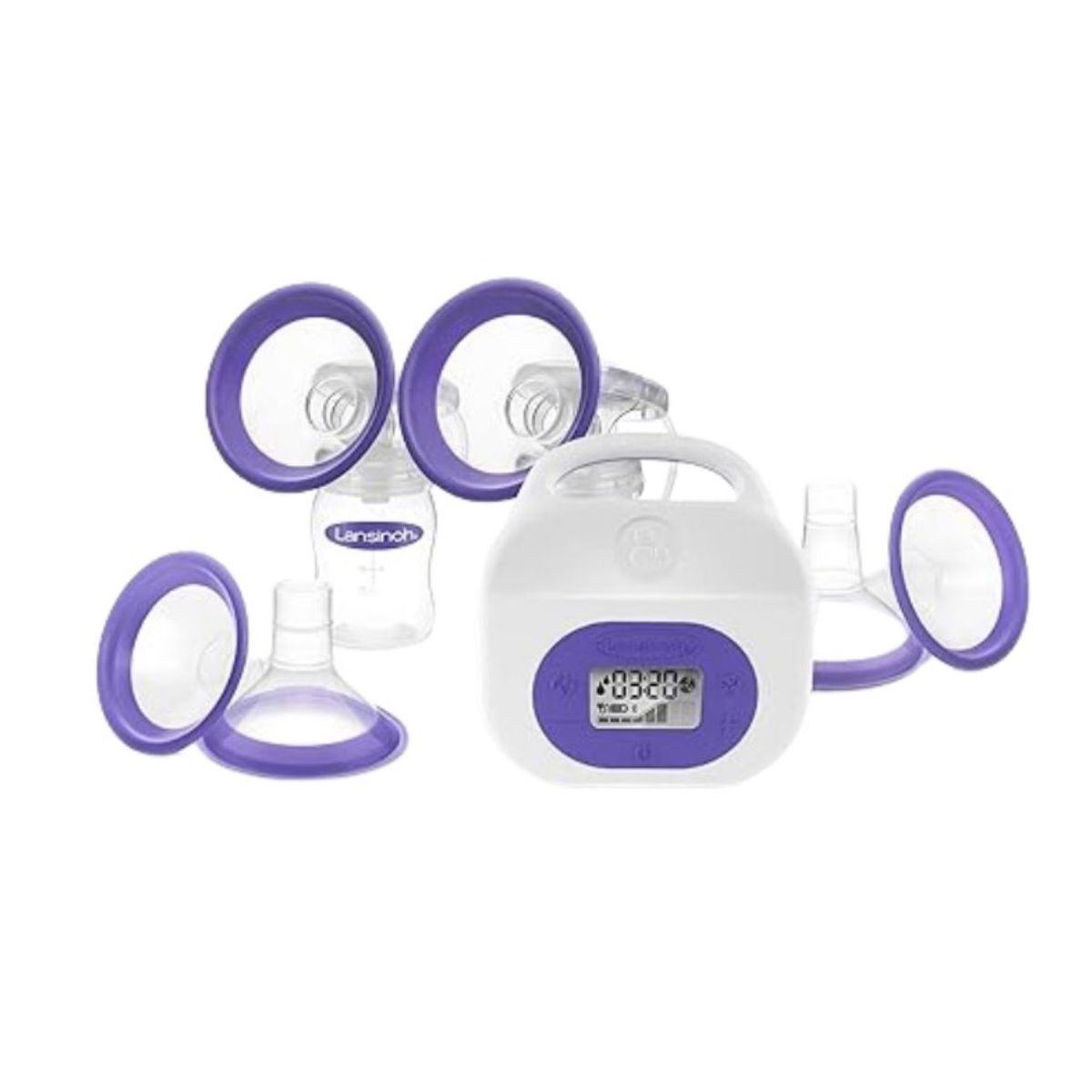LANSINOH - Extractor De Leche Eléctrico Doblé Smartpump 3.0 Lansinoh