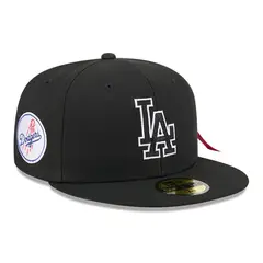 NEW ERA - Gorra 59Fifty Los Angeles Dodgers Alpha Industries Black