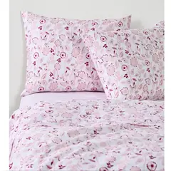 CANNON - Sabanas AF 1 Plaza 144 Hilos Tropico Rosa