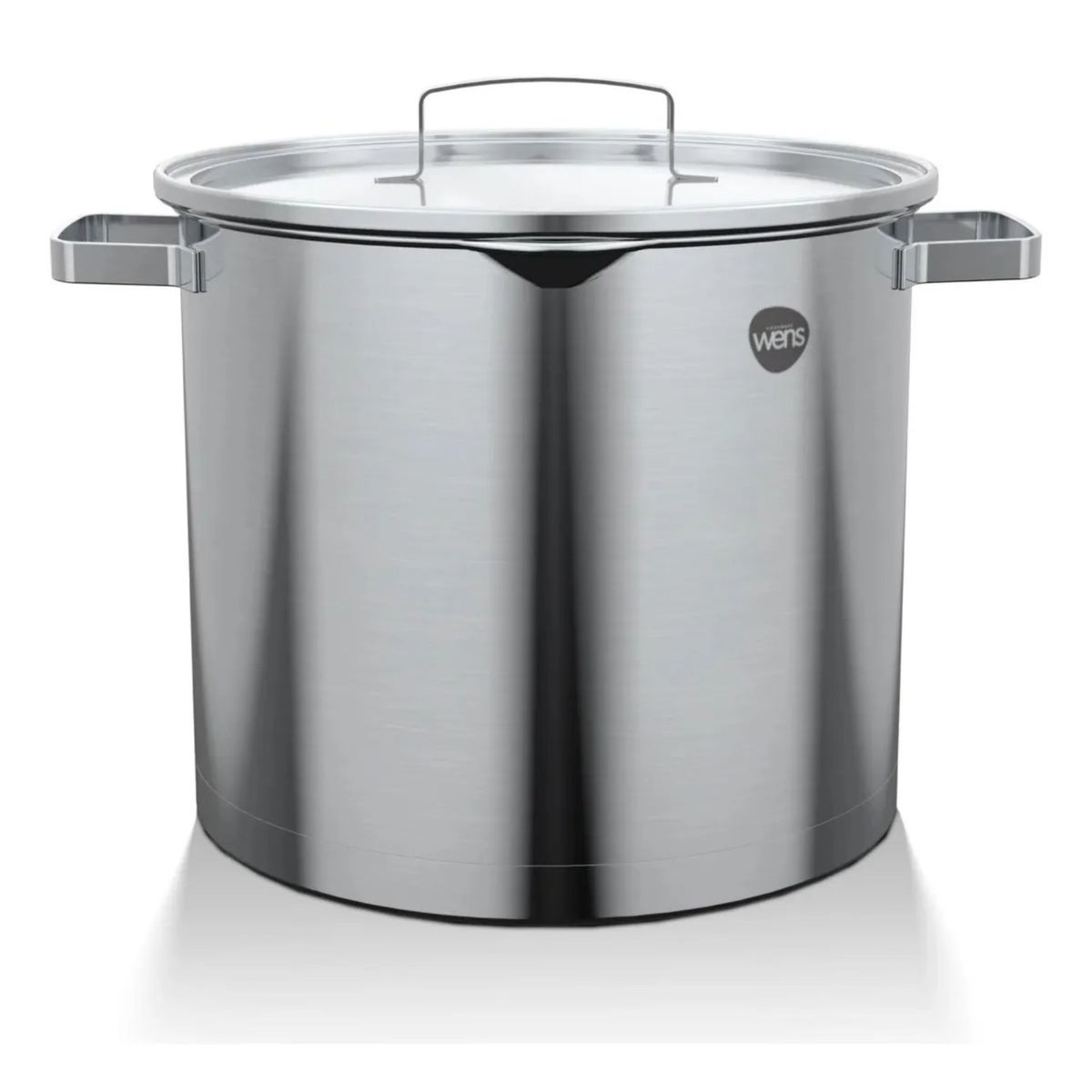 WENS - Olla Acero Inoxidable Grande  Cacerola Alta 24cm