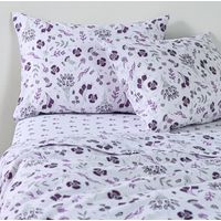 Sabanas AF 1 Plaza 144 Hilos Adel lila