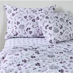 CANNON - Sabanas AF 1 Plaza 144 Hilos Adel lila