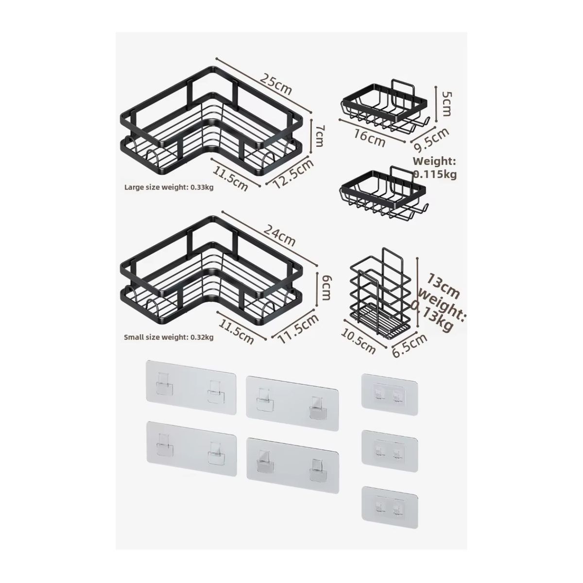 OEM - ORGANIZADOR TRIANGULAR 5 EN 1