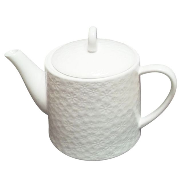 BRIC - Tetera De Porcelana Blanca Ideal Para Té O Infusiones