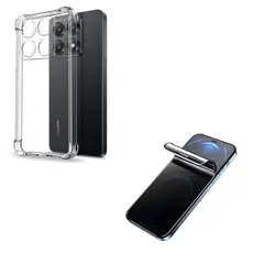 JOIGO - Carcasa Transparente Mica Antiespia Para Xiaomi 14T Pro
