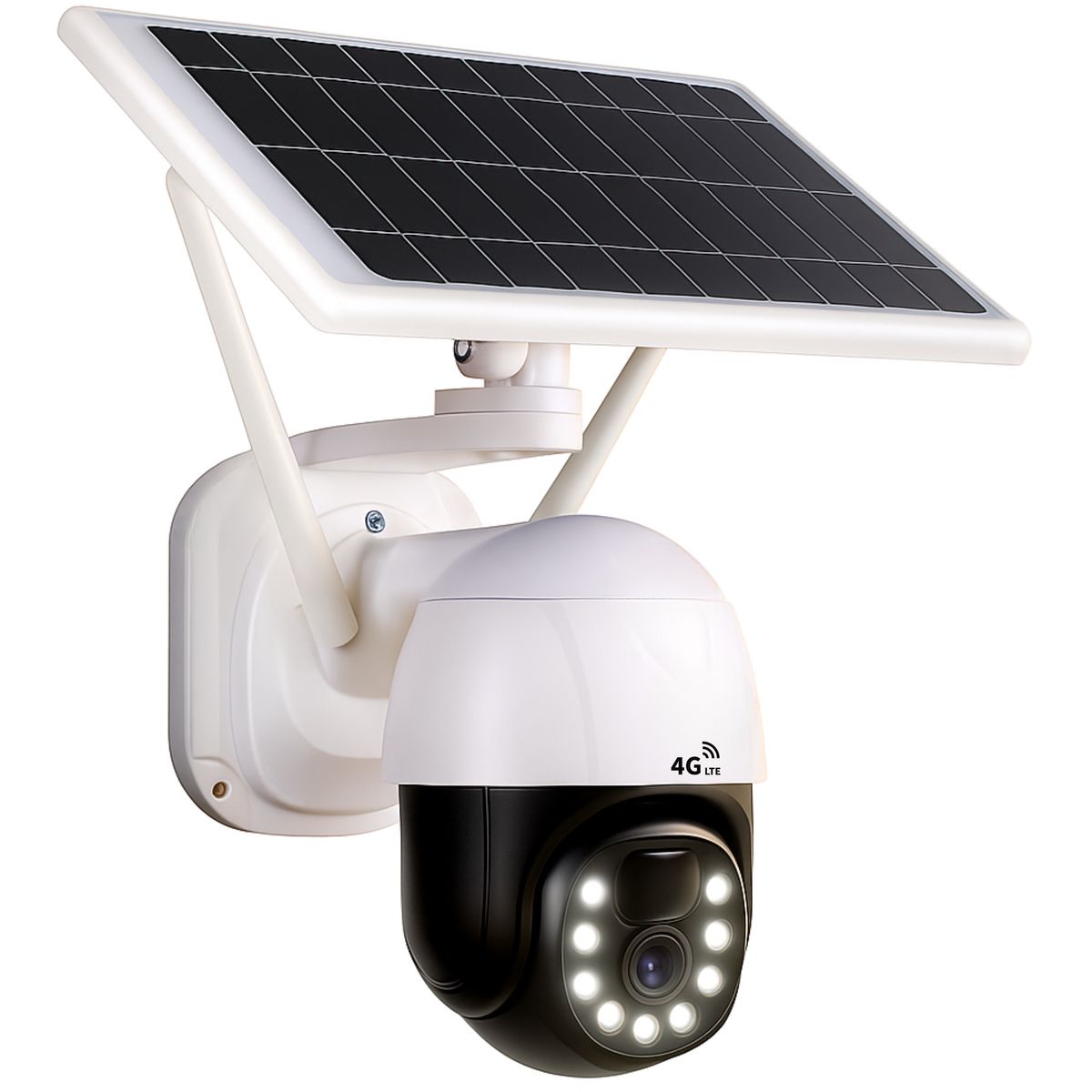 MLAB - Cámara de Seguridad Solar Autónoma Robótica 360° 4G LTE  3MP