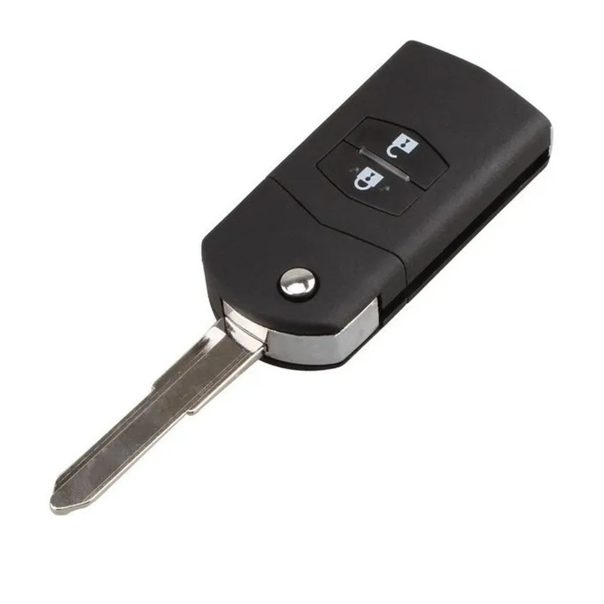 GENERICO - Carcaza Llave para Mazda 3 5 6 Navaja 2 Botones