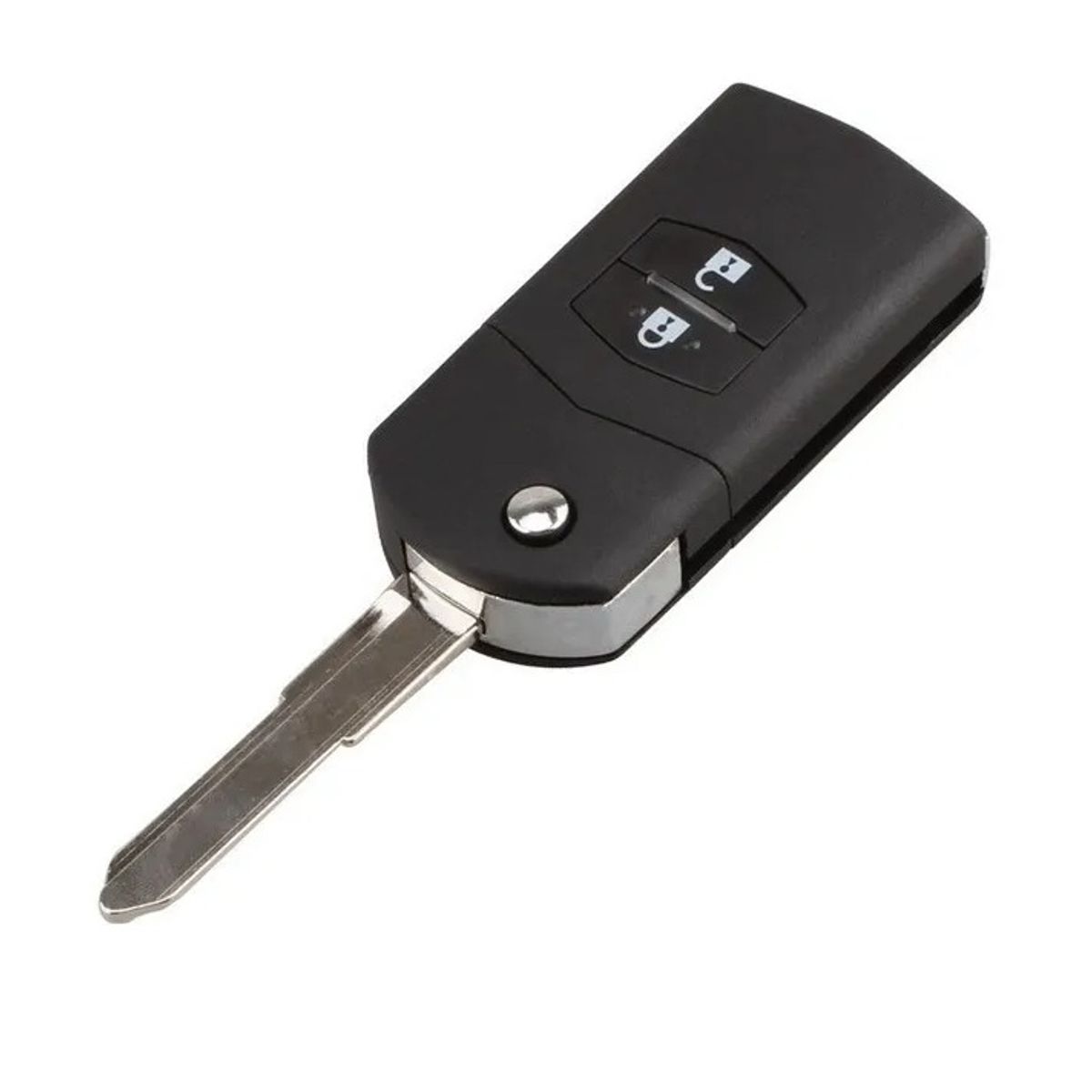 GENERICO - Carcaza Llave para Mazda 3 5 6 Navaja 2 Botones