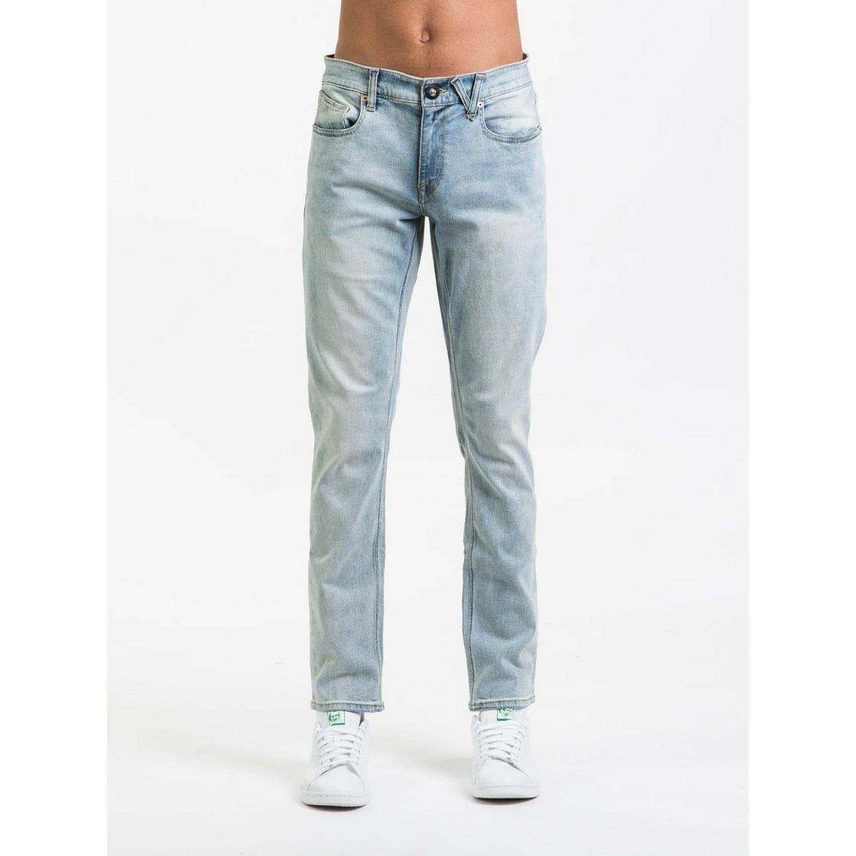 VOLCOM - Jeans X Vorta Tapered Fit Celeste Hombre Volcom