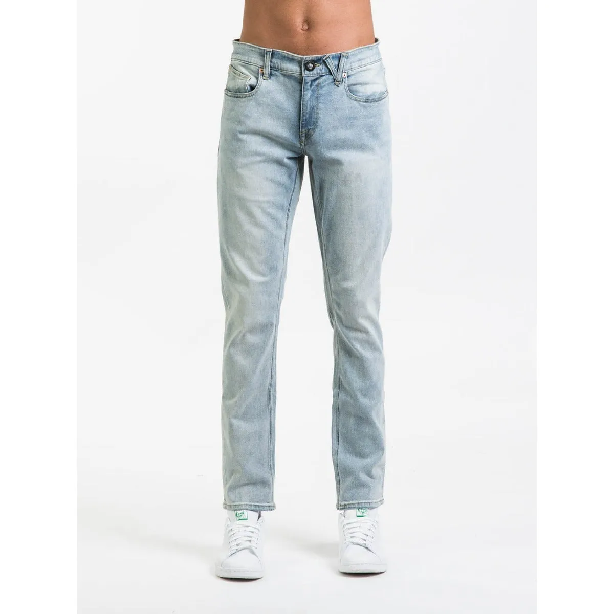 VOLCOM - Jeans X Vorta Tapered Fit Celeste Hombre Volcom